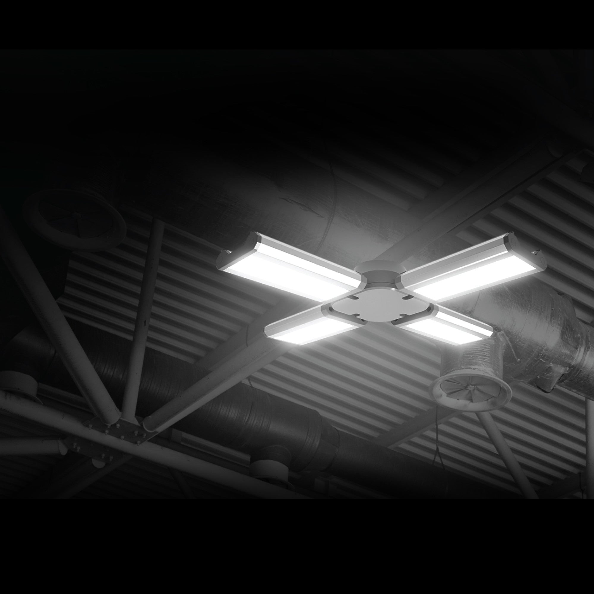 20000 Lumen Foldable Panel Garage Light