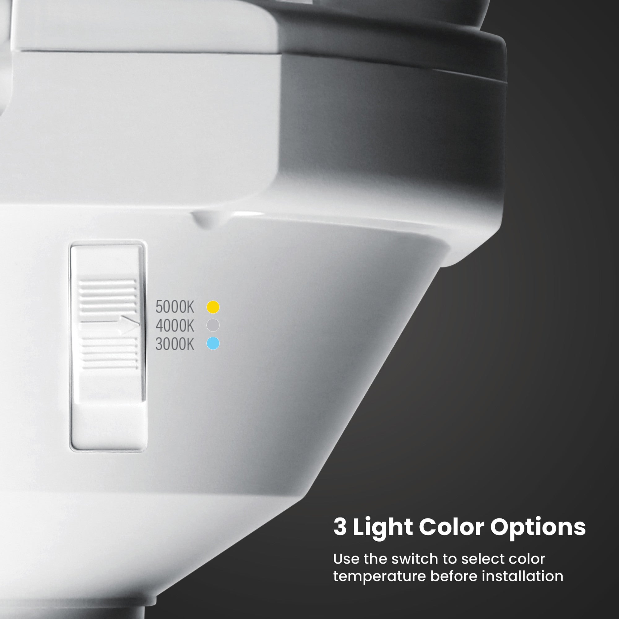70W (400W Replacement) Selectable White Foldable LED High Output