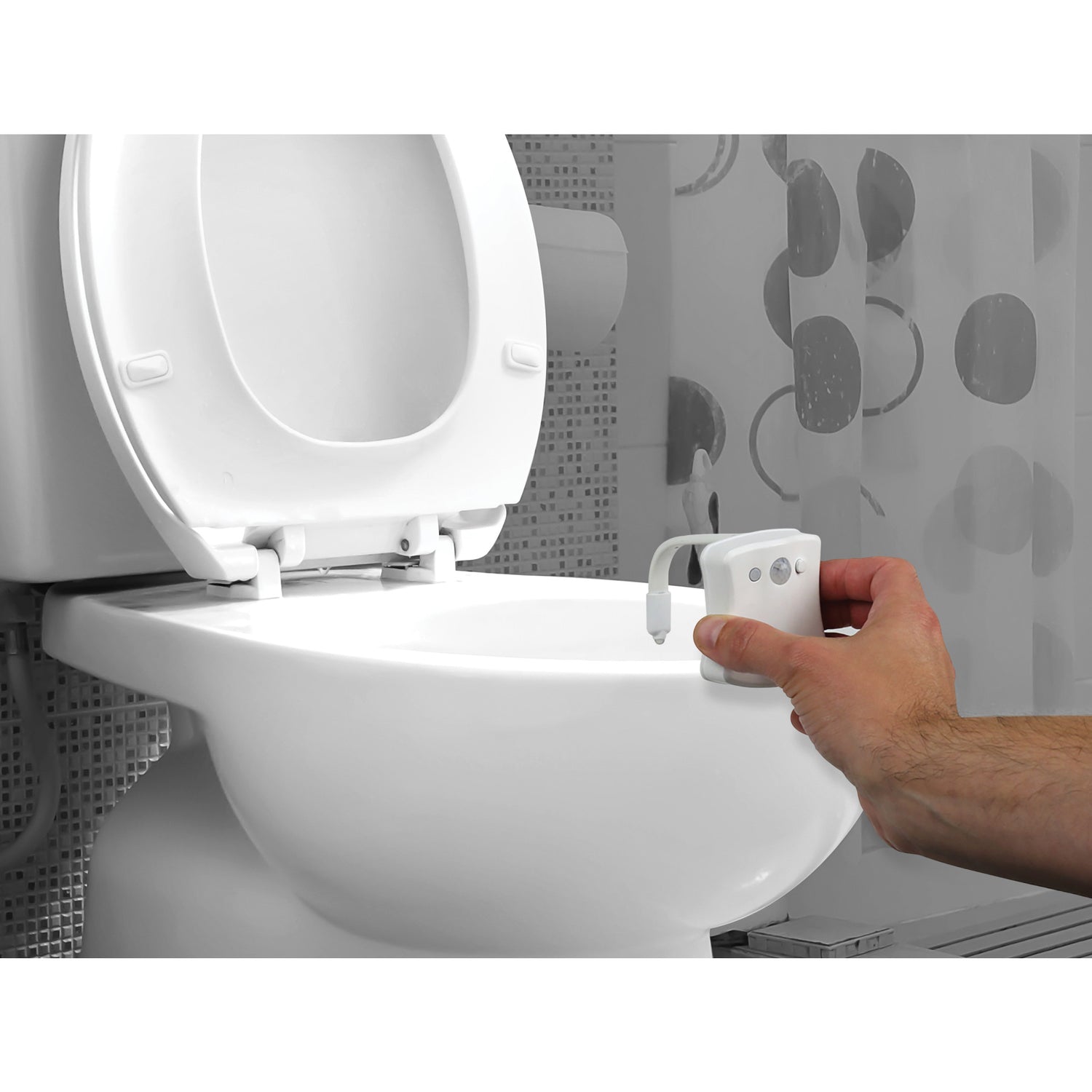 Motion Sensing Color LED Toilet Night Light