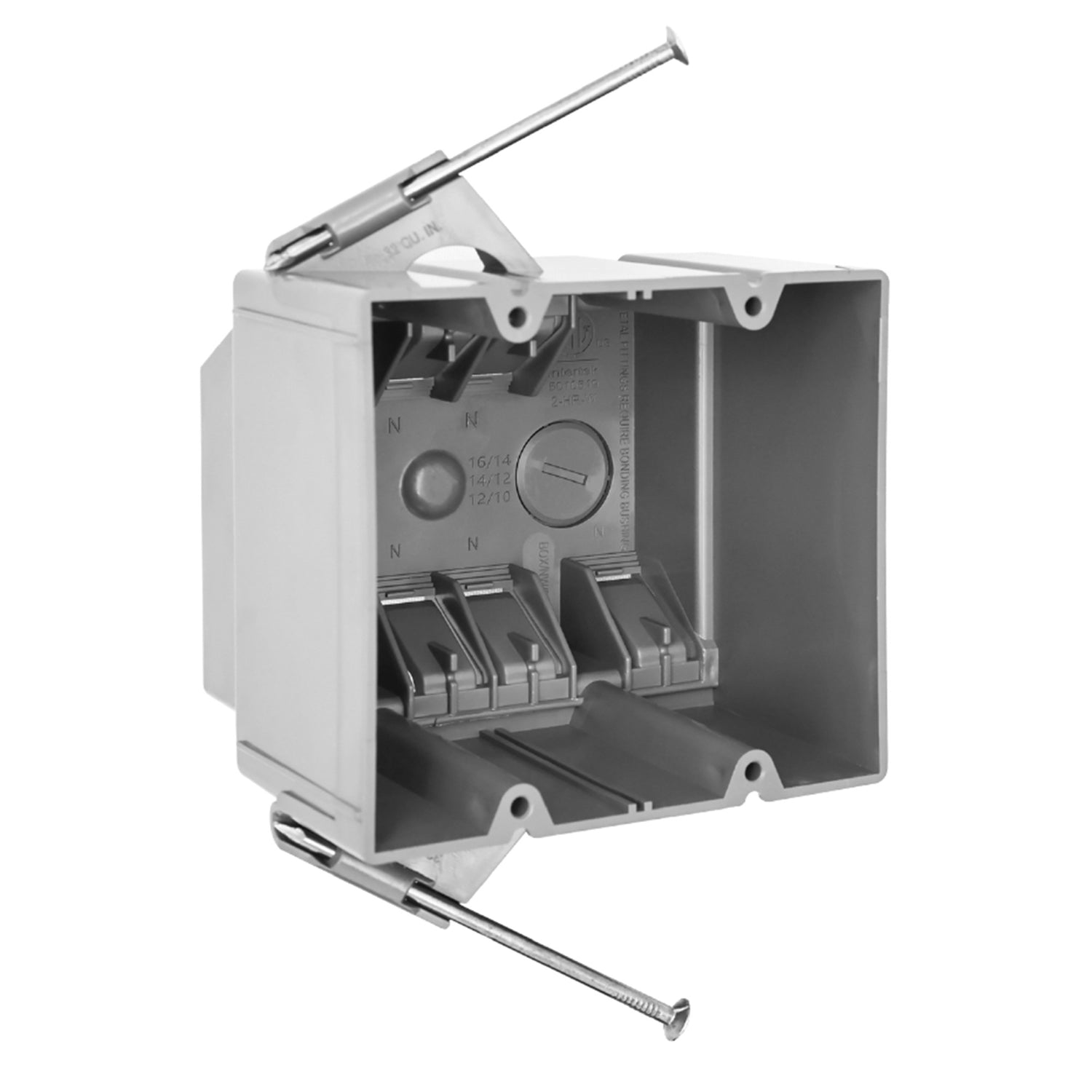 2 Gang 32 cu. in. New Work Electrical Switch and Outlet Box
