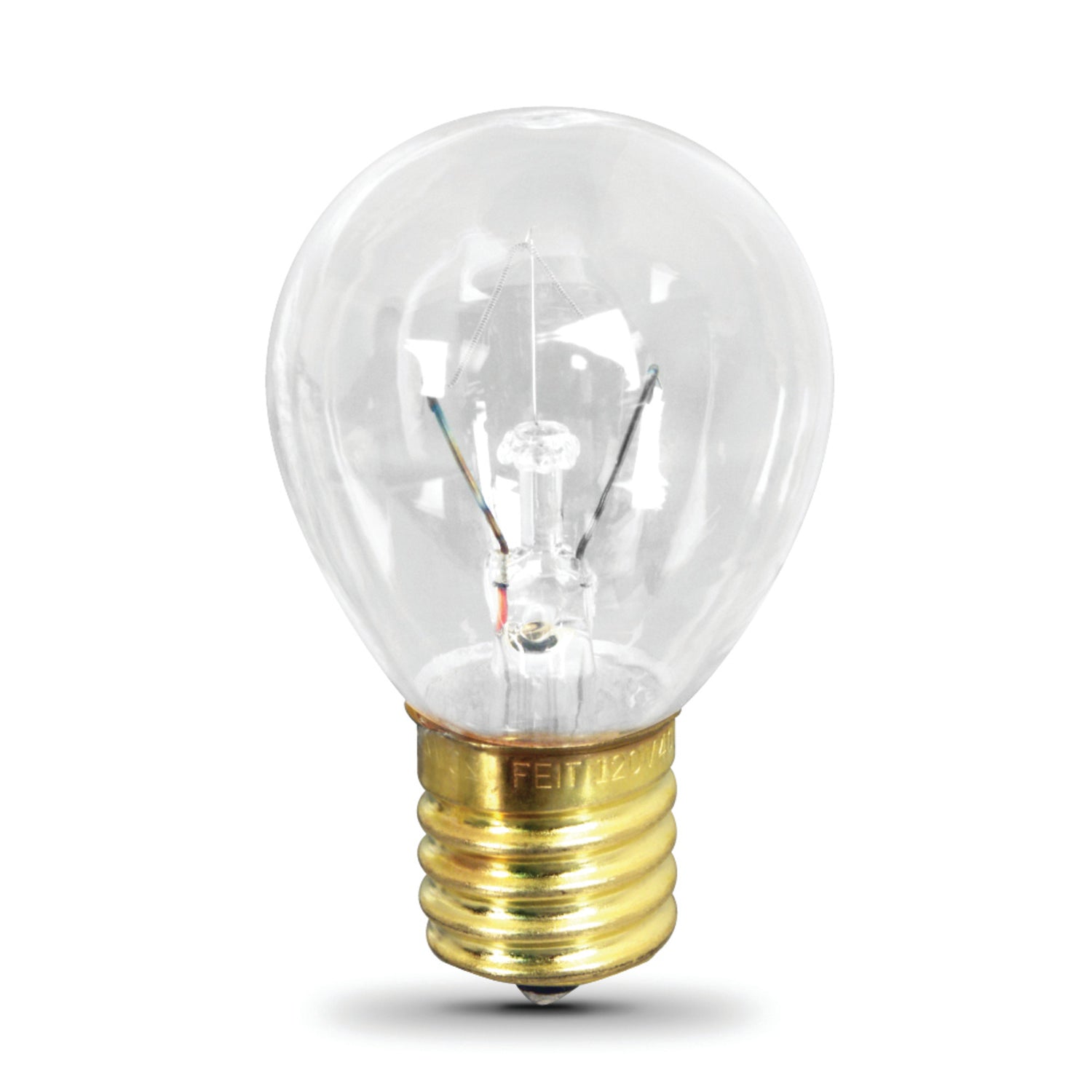 10W Soft White (2700K) E17 Base S11N Dimmable Incandescent Light Bulb