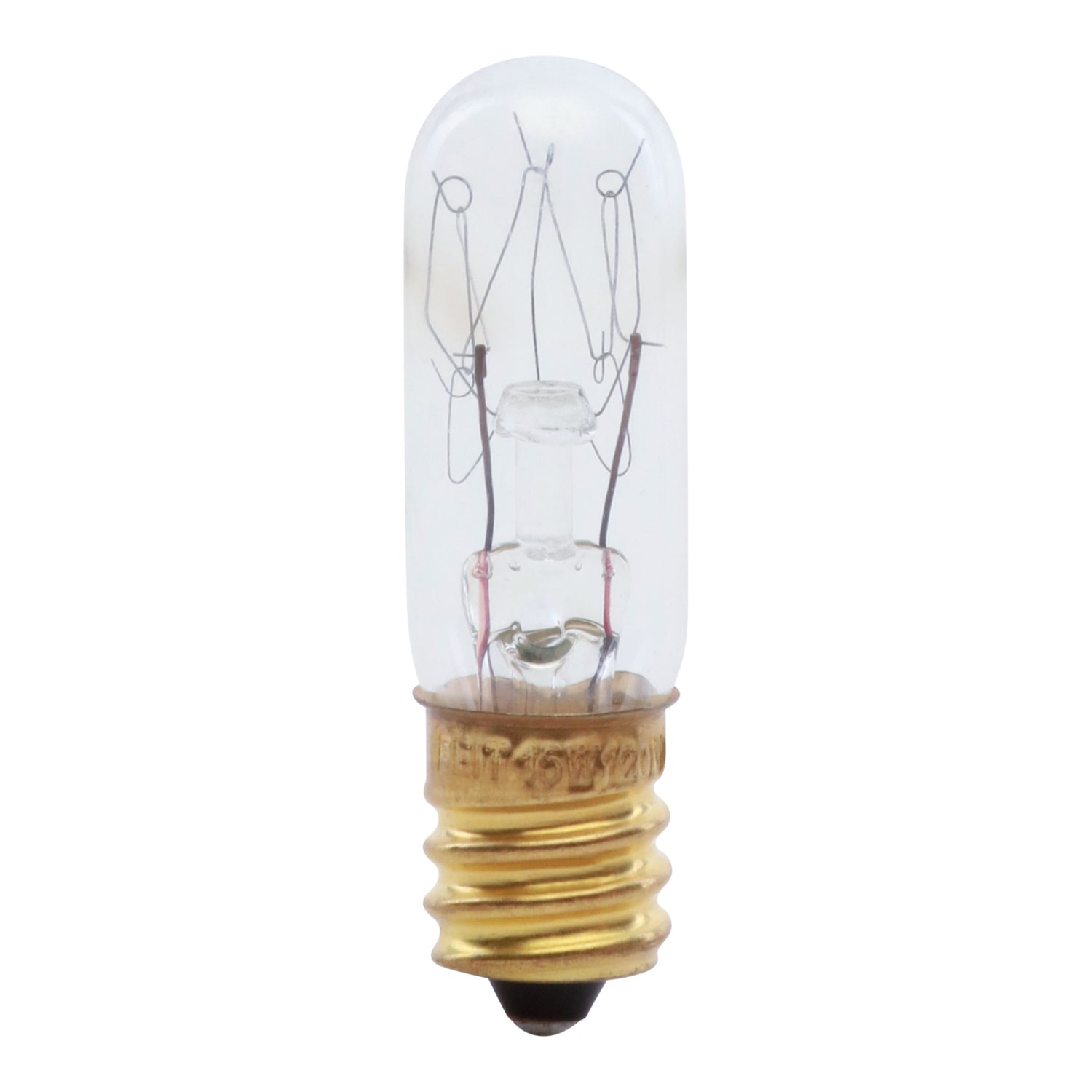 15W Soft White T4 Dimmable Incandescent Light Bulb 2-Pack