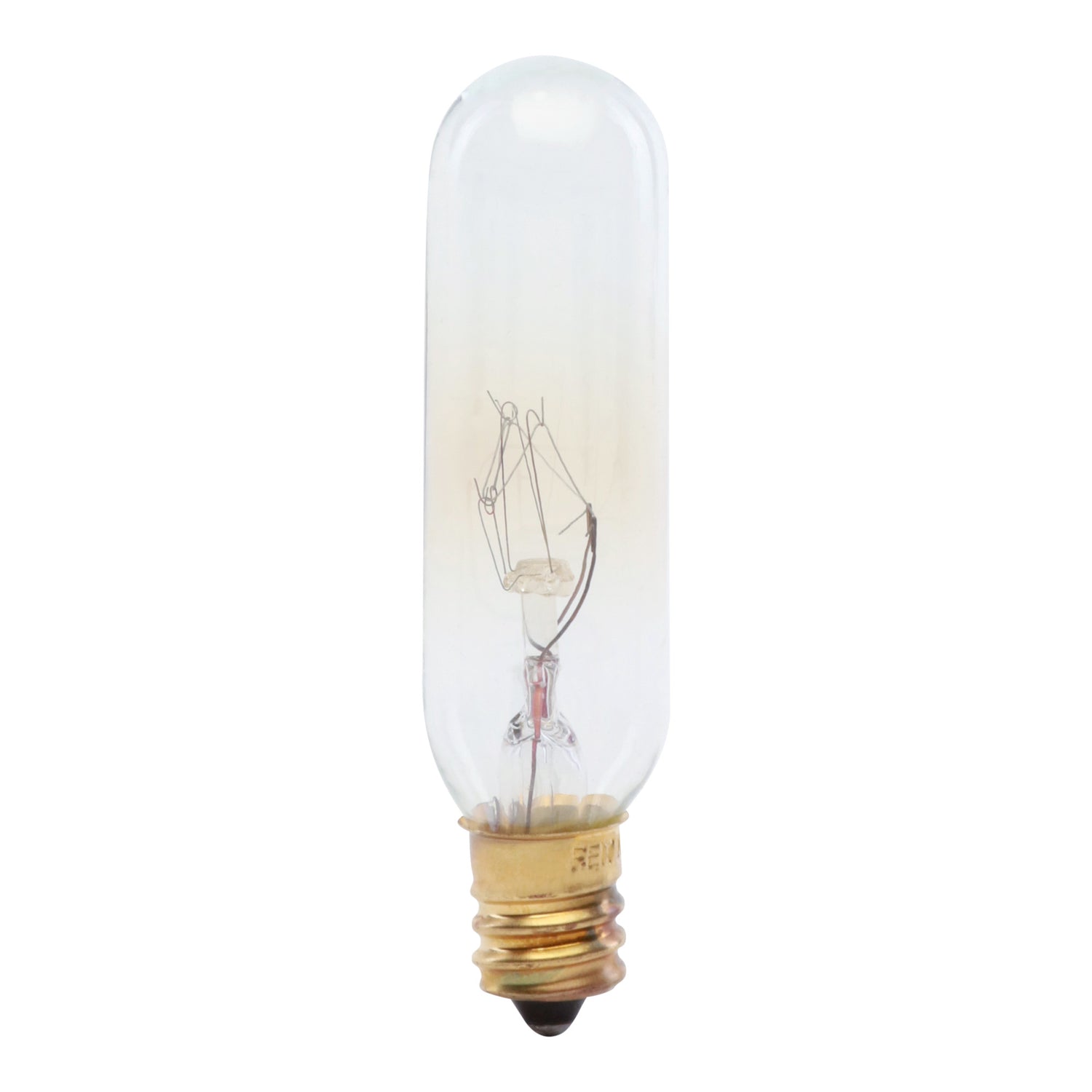 15W Soft White T6 (E12 Base) Dimmable Incandescent Light Bulb
