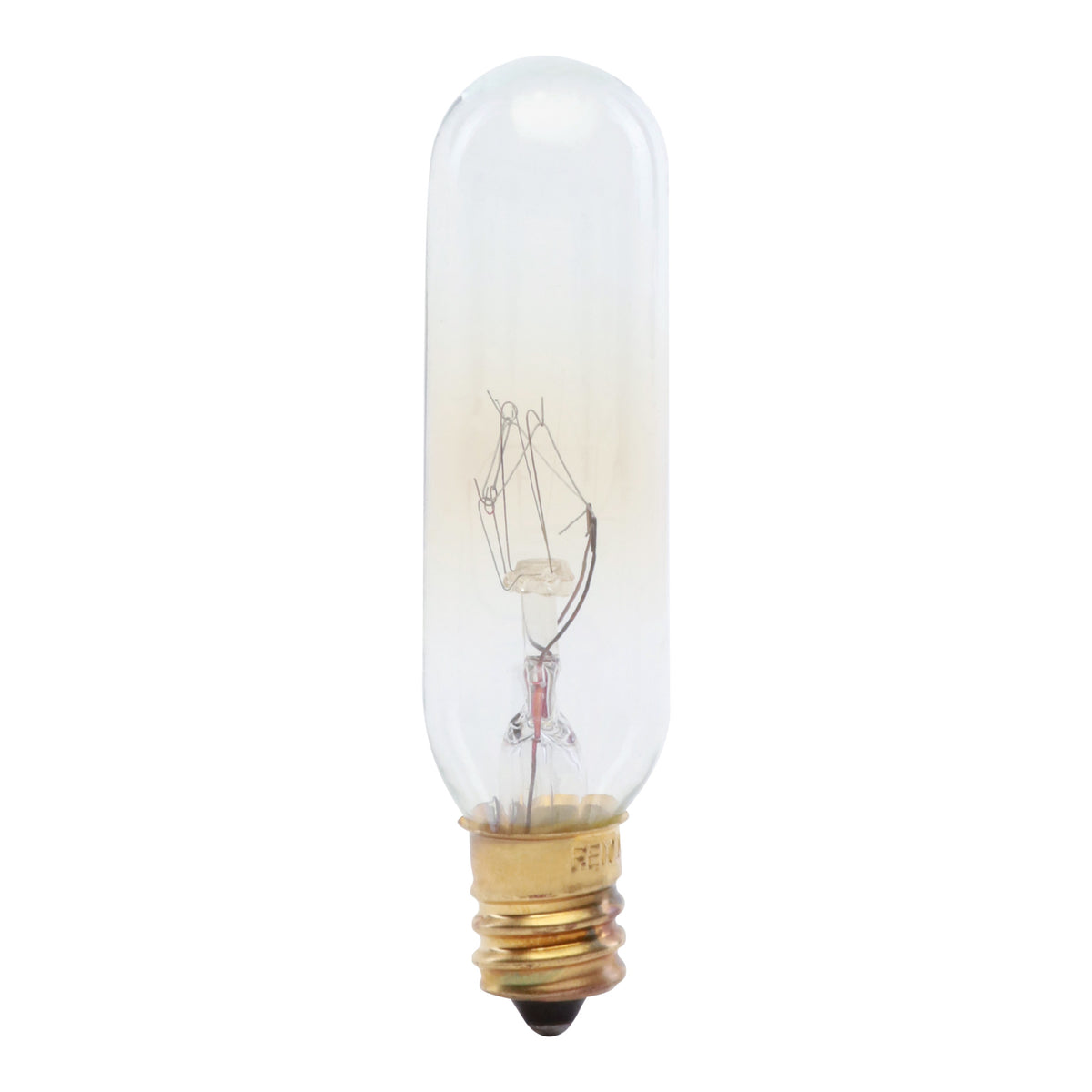 15W Soft White T6 (E12 Base) Dimmable Incandescent Light Bulb