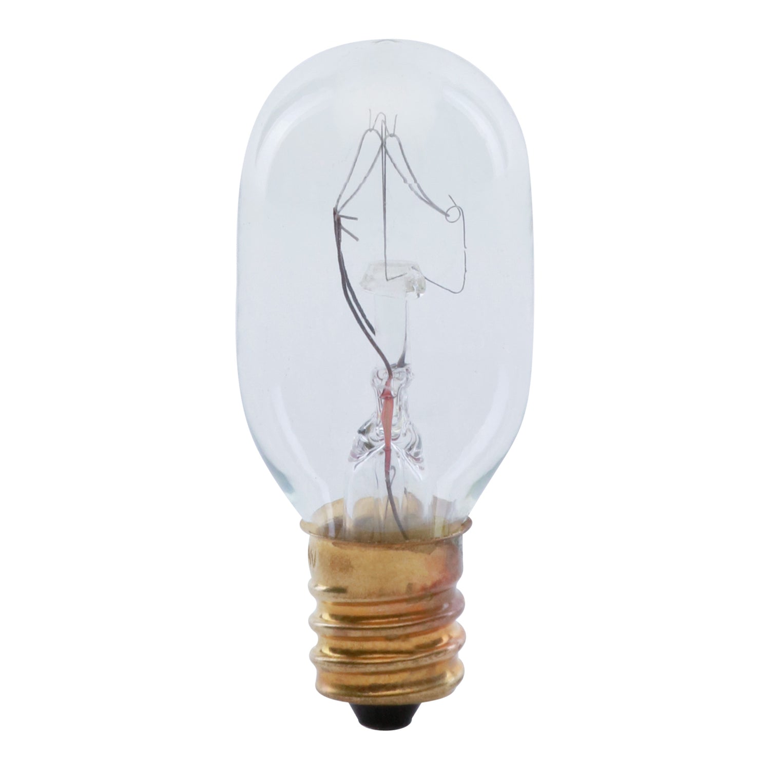 15W Soft White (2700K) T7 E12 Base Appliance Incandescent Light Bulb