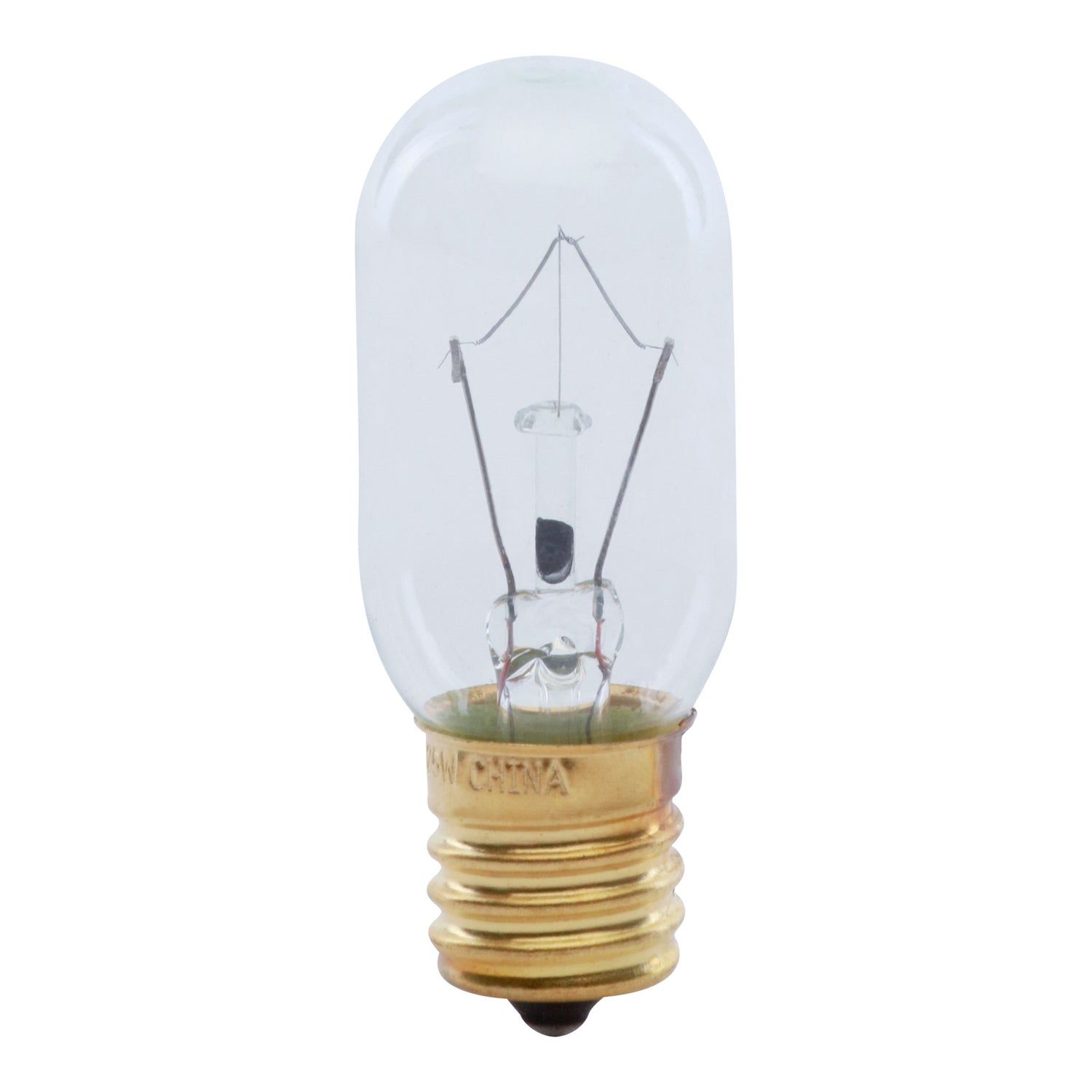 25W Soft White (2400K) E17 Base T8 Dimmable Incandescent Light Bulb