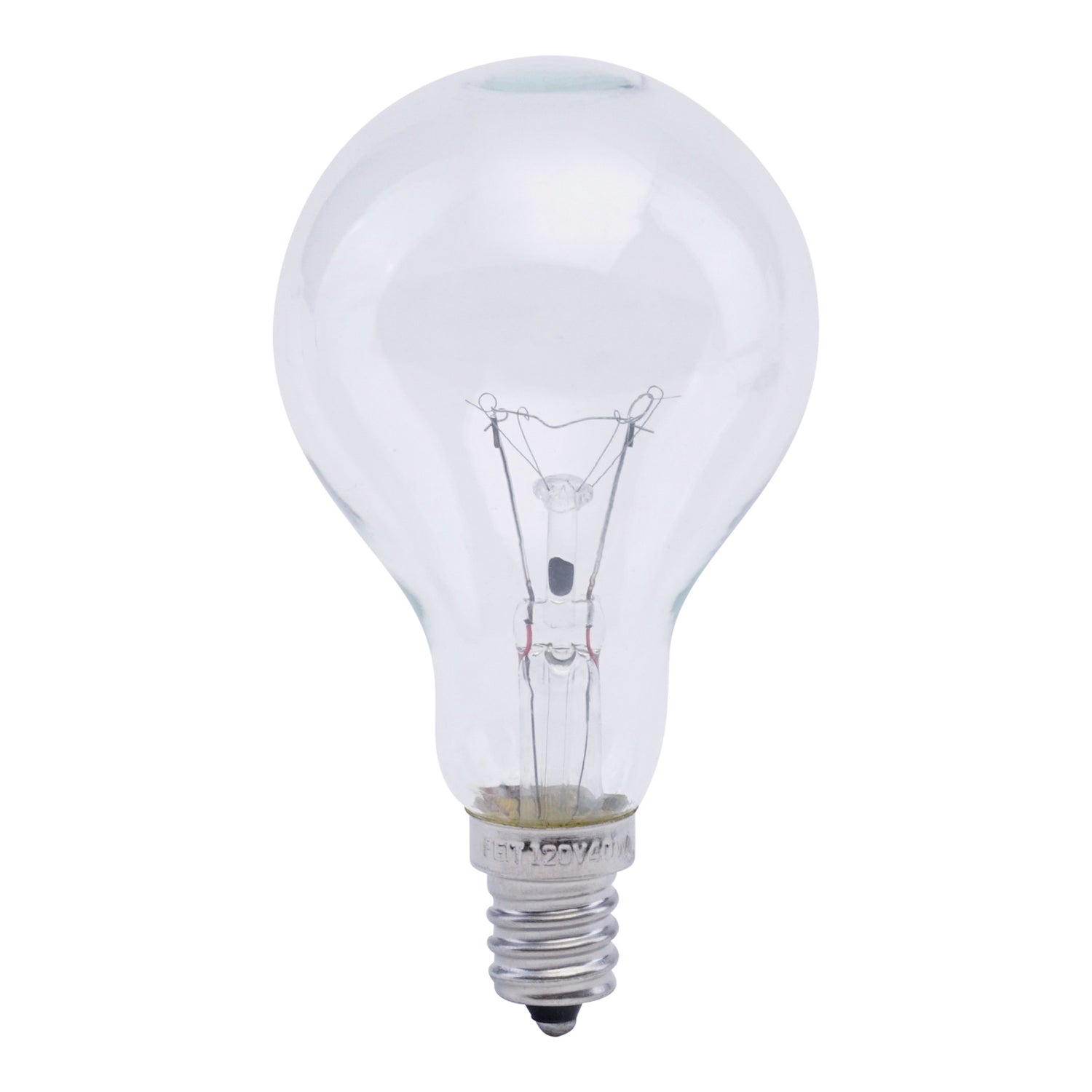 40W Soft White Clear A15 Dimmable Incandescent Light Bulb 2 Pack (BP40A15C/CL/CF)
