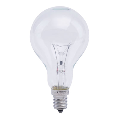 40W Soft White Clear A15 Dimmable Incandescent Light Bulb 2 Pack (BP40A15C/CL/CF)