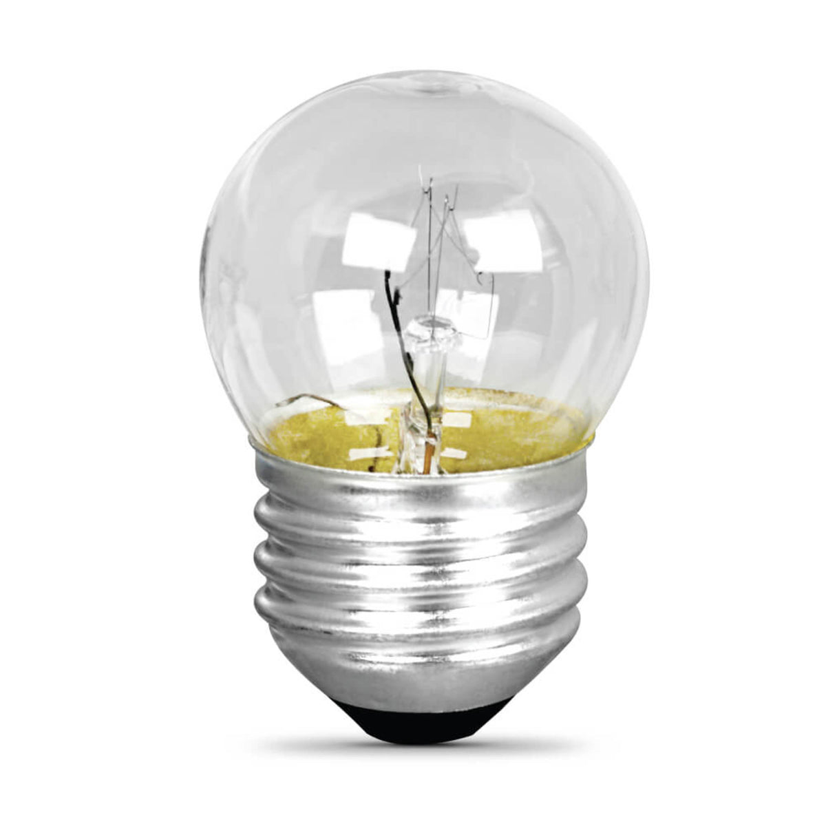 7 1/2W Soft White (2700K) S11 E26 Base Dimmable Clear Incandescent Night Light