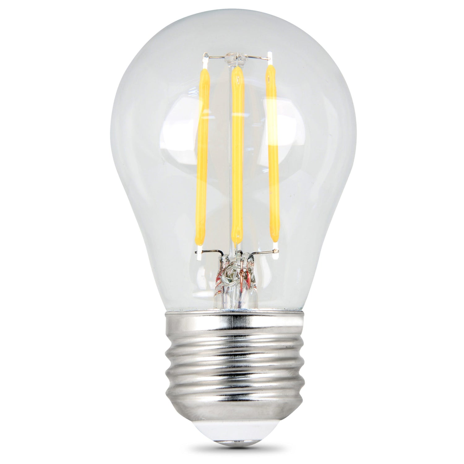 5W (40W Replacement) Soft White (2700K) E26 Base A15 Clear Glass LED Bulb