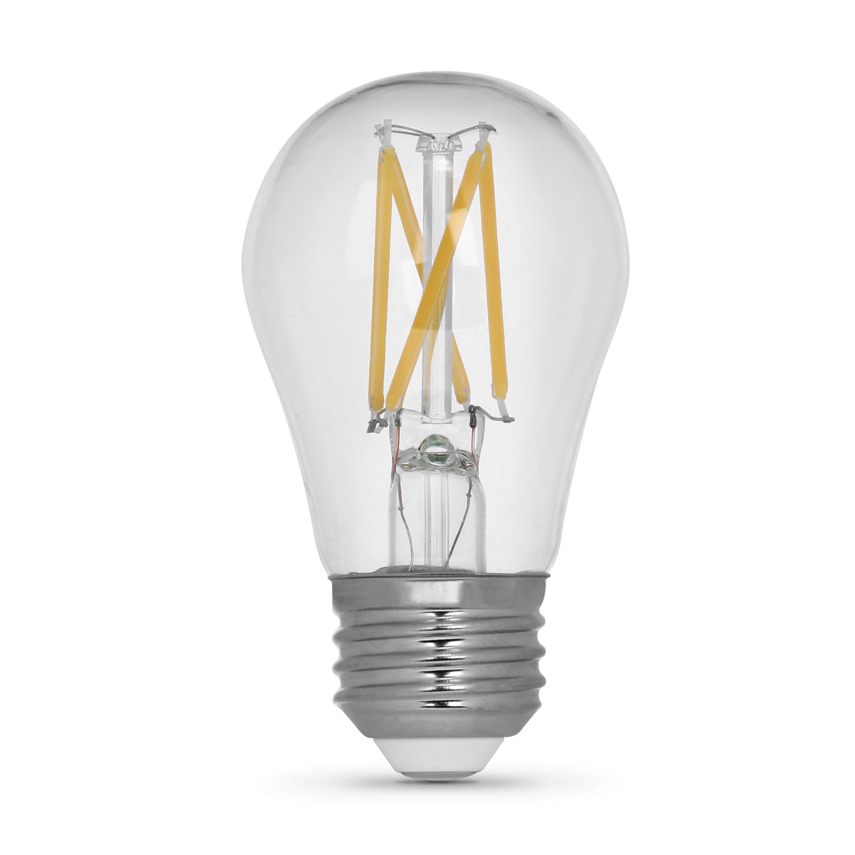 8.3W (60W Replacement) Daylight (5000K) E26 Base A15 Dimmable Enhance Glass Filament (2-Pack)