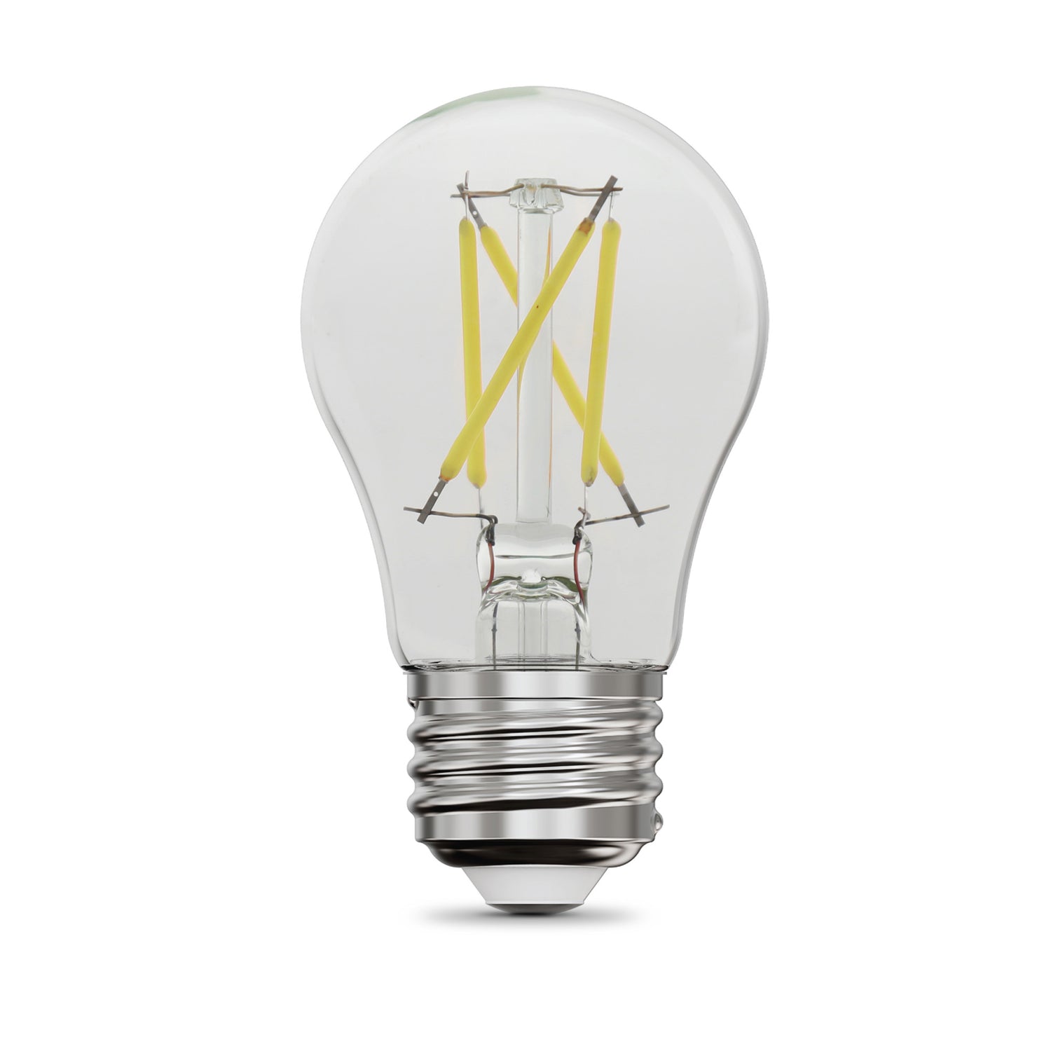 8.5W (75W Replacement) A15 Shape (E26 Base) Daylight (5000K) LED Filament Light Bulb (2-Pack)