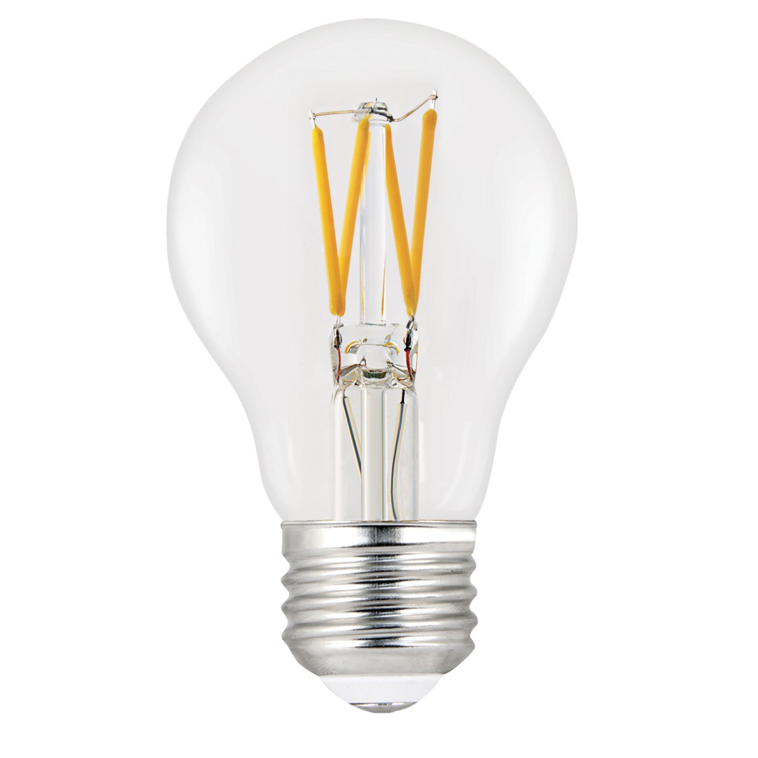 5W (40W Replacement) Daylight (5000K) E26 Base A19 Enhance Filament LED Light Bulb (2-Pack) - Feit Electric