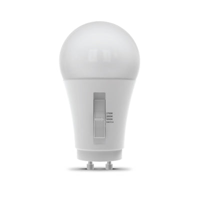 17.7W (100W Replacement)  Adjustable White A19 GU24 Base LED Bulb