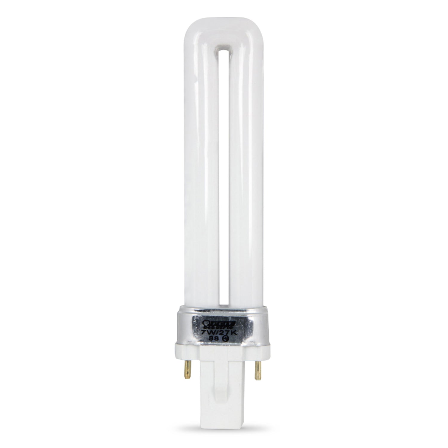 7W Soft White PL Non-Dimmable CFL Light Bulb