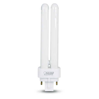 13W Cool White (4100K) PLD G24q-1 Base Double Twin Tube CFL Bulb