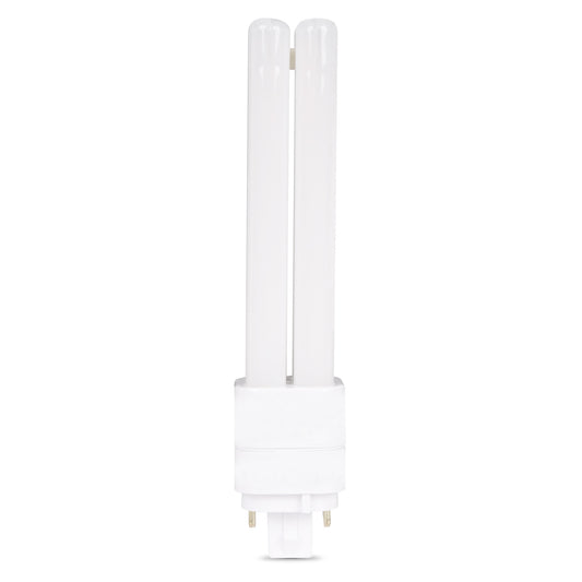 10W (26W Replacement) Soft White (2700K) G24Q 4 PIN Direct Replacement (Type A) LED PL Bulb