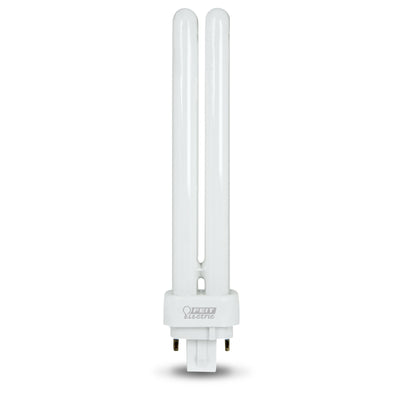 26W Soft White (2700K) PLD Double Twin Tube G24Q-3 Base Compact Fluorescent Light Bulb