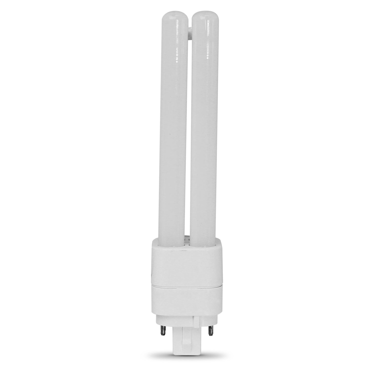 10W (26W Equivalent) Bright White (3500K) GX24Q-3 Base Direct Replacement (Type A) Quad Tube PL LED Bulb