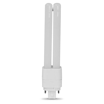 10W (26W Equivalent) Bright White (3500K) GX24Q-3 Base Direct Replacement (Type A) Quad Tube PL LED Bulb