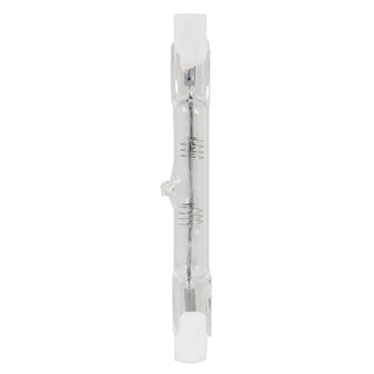 150W Warm White (3000K) R7S Base T3 Dimmable Halogen Rough Service Double-Ended Tube Light Bulb - Feit Electric