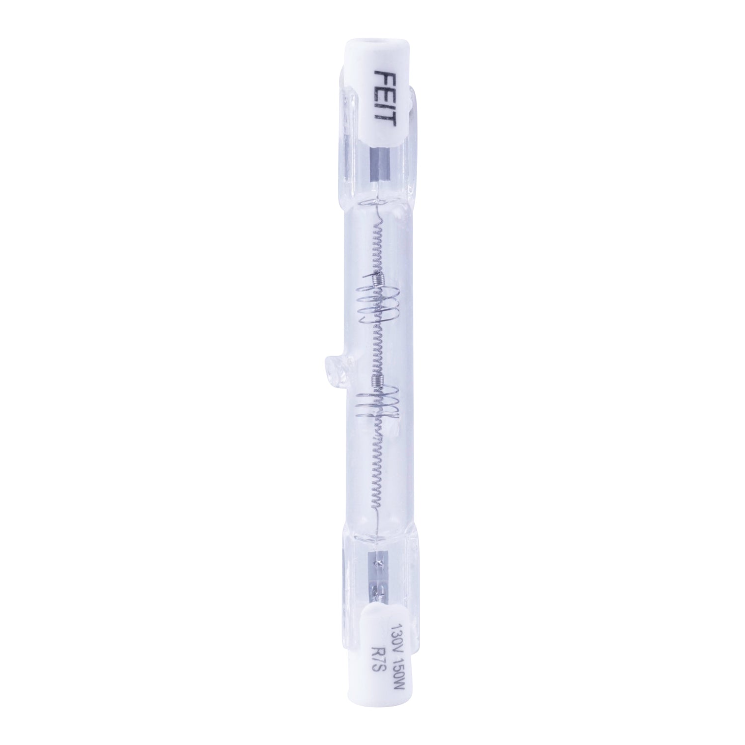 150W Warm White (3000K) R7S Base T3 Dimmable Halogen Rough Service Double-Ended Tube Light Bulb (2-Pack)