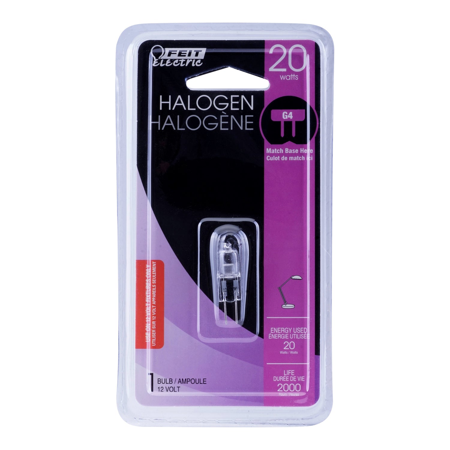 20W Warm White Dimmable T3 Light Bulb (BPQ200T3/CAN)