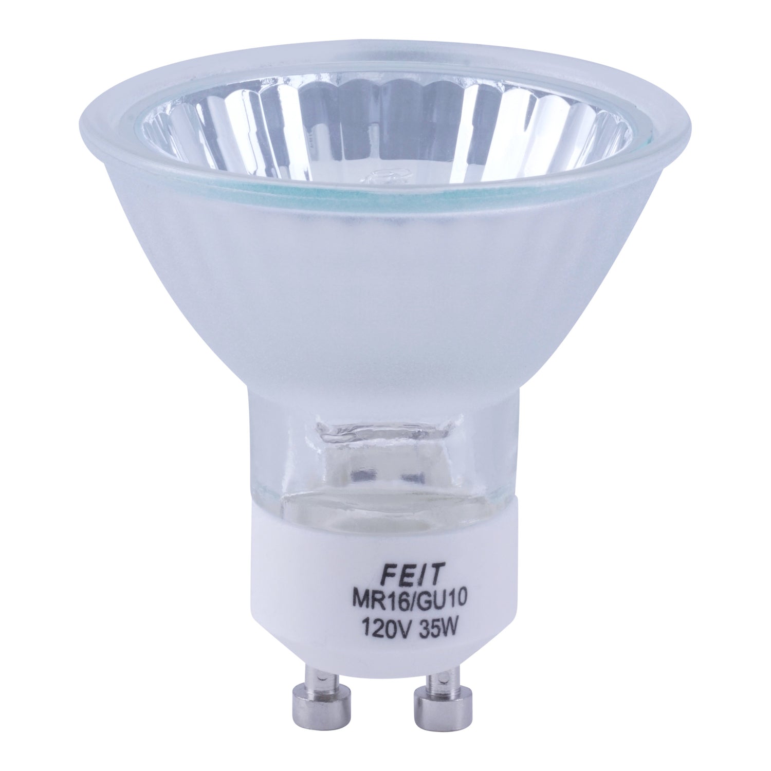 35W Warm White Halogen MR16 Frost GU10 Base Light Bulb (3-Pack)