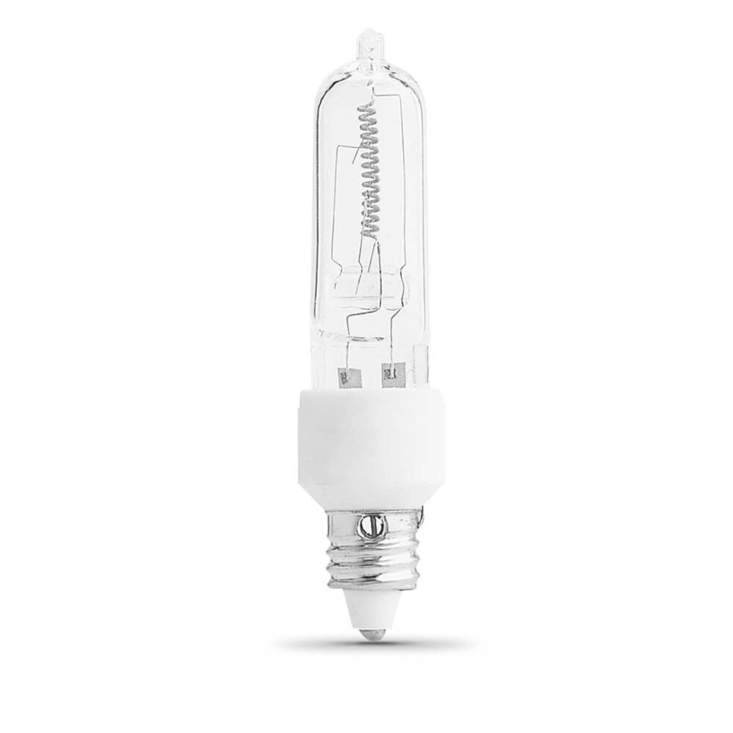 50W Bright White (3000K) E11 Base (T4 Replacement) Halogen Replacement Light Bulb