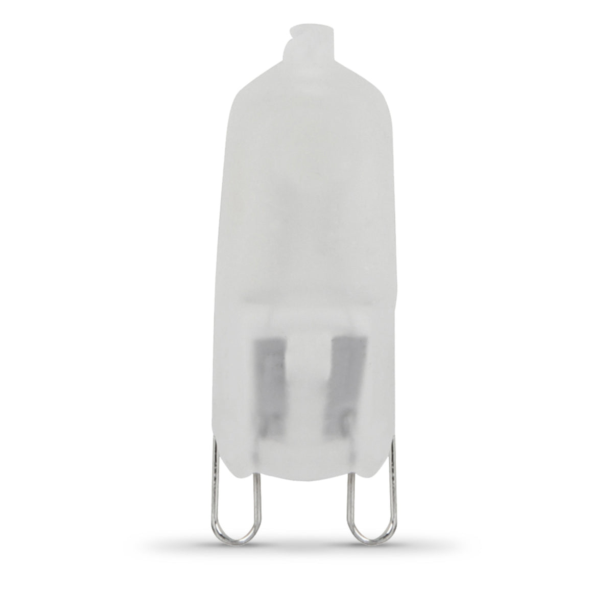 50W Bright White (3000K) Bi-Pin G9 Base (T4 Replacement) Frosted Halogen Replacement Light Bulb (2-Pack)
