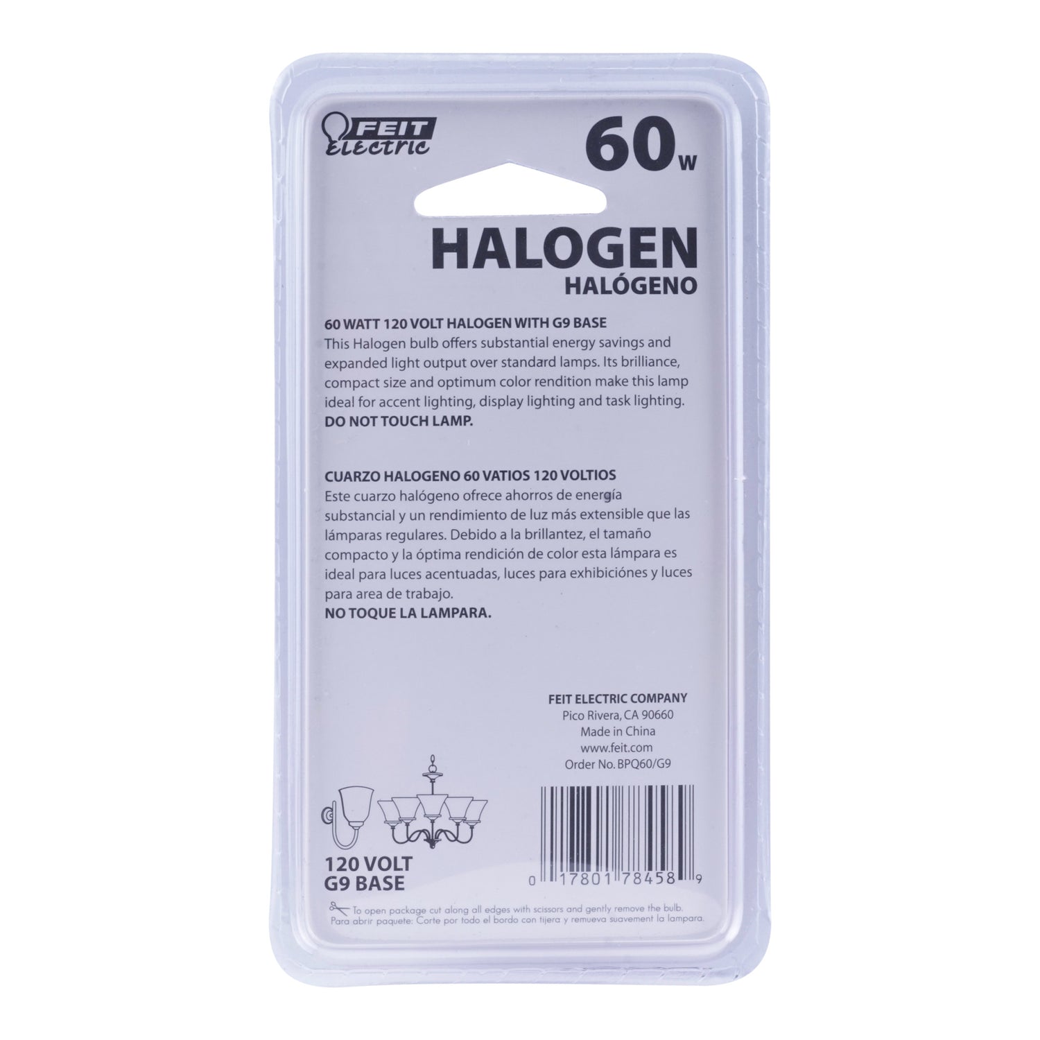 60W G9 Halogen Light Bulb