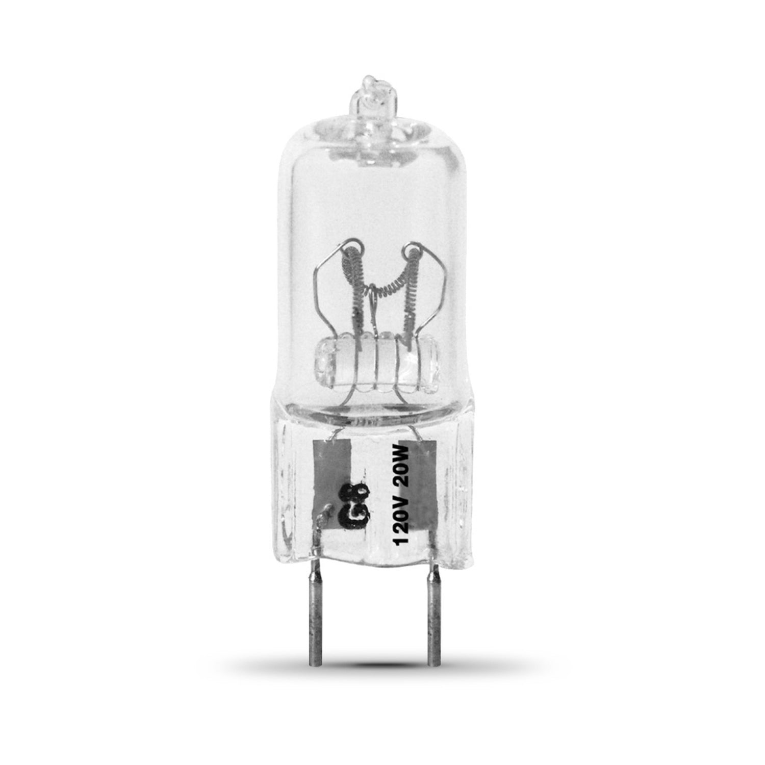 20W Soft White (2700K) G8 Base (T4 Replacement) Xenon Halogen Light Bulb (2-Pack)