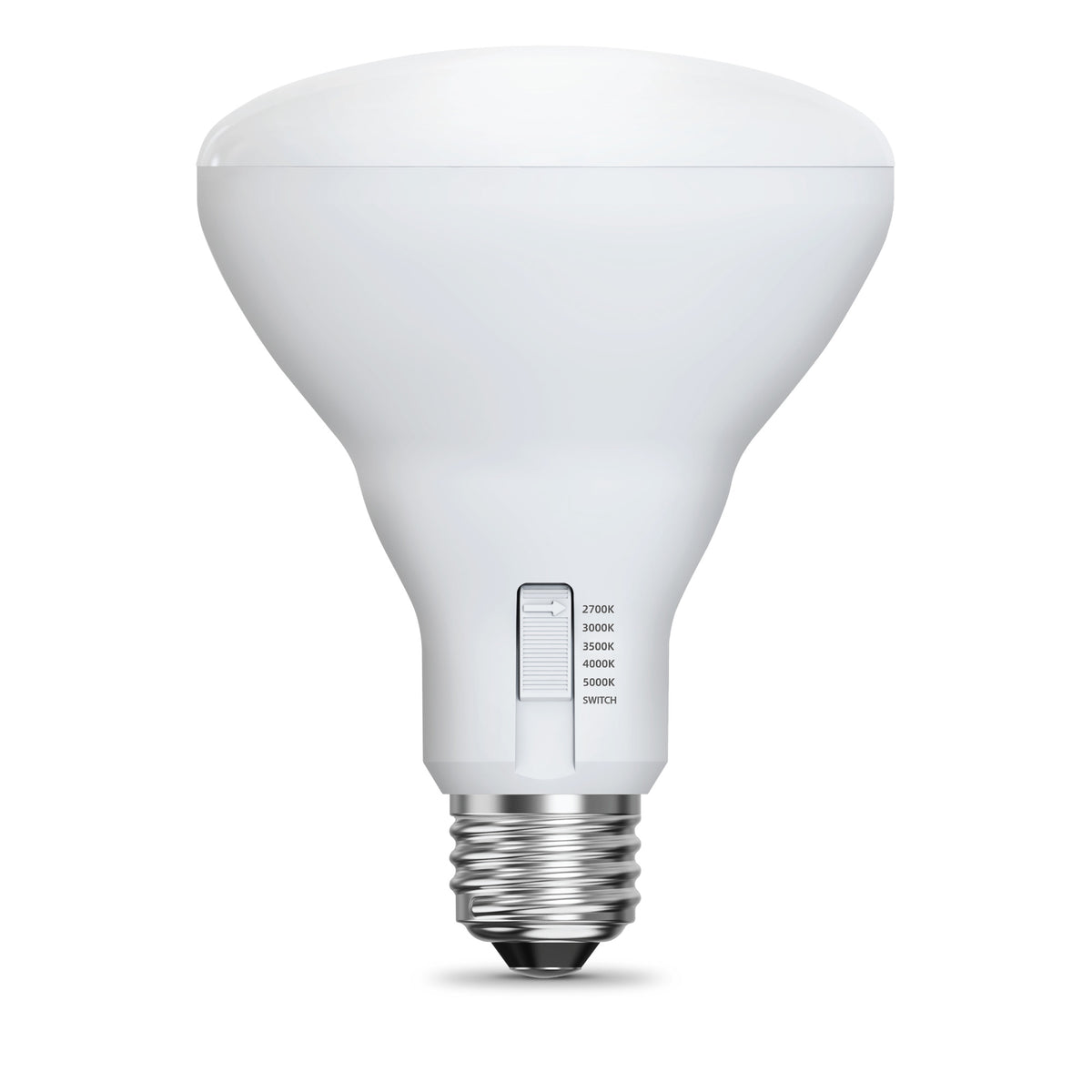 15.5W (100W Replacement) Adjustable White E26 Base Dimmable BR30 Enhance LED Bulb with Switch Mode (2-Pack)