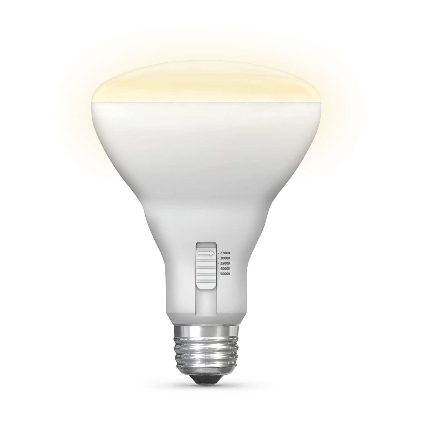 15.5W (100W Replacement) Adjustable White (5CCT) E26 Base Dimmable BR30 Shape LED Bulb (2-Pack)
