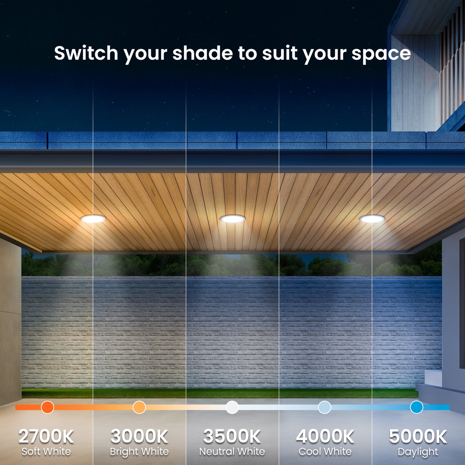 All-in-One Adjustable Brightness Adjustable White BR30 LED Bulb (2-Pack)