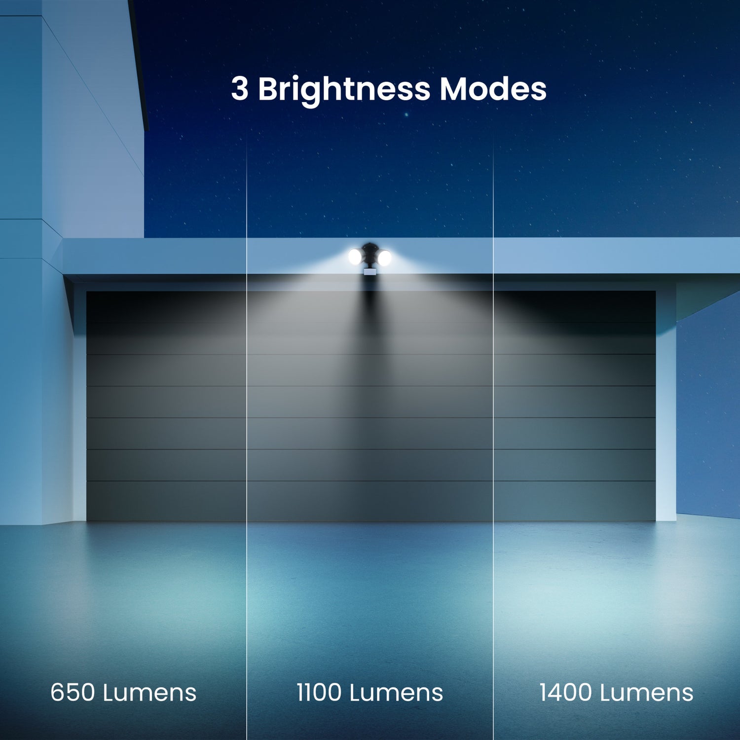 All-in-One Adjustable Brightness Adjustable White BR30 LED Bulb (2-Pack)