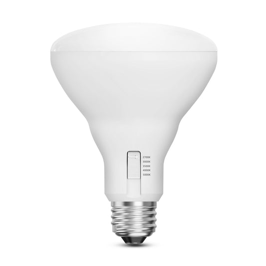 7.2W (65W Replacement) Adjustable White E26 Base Dimmable BR30 Shape LED Bulb (6-Pack)