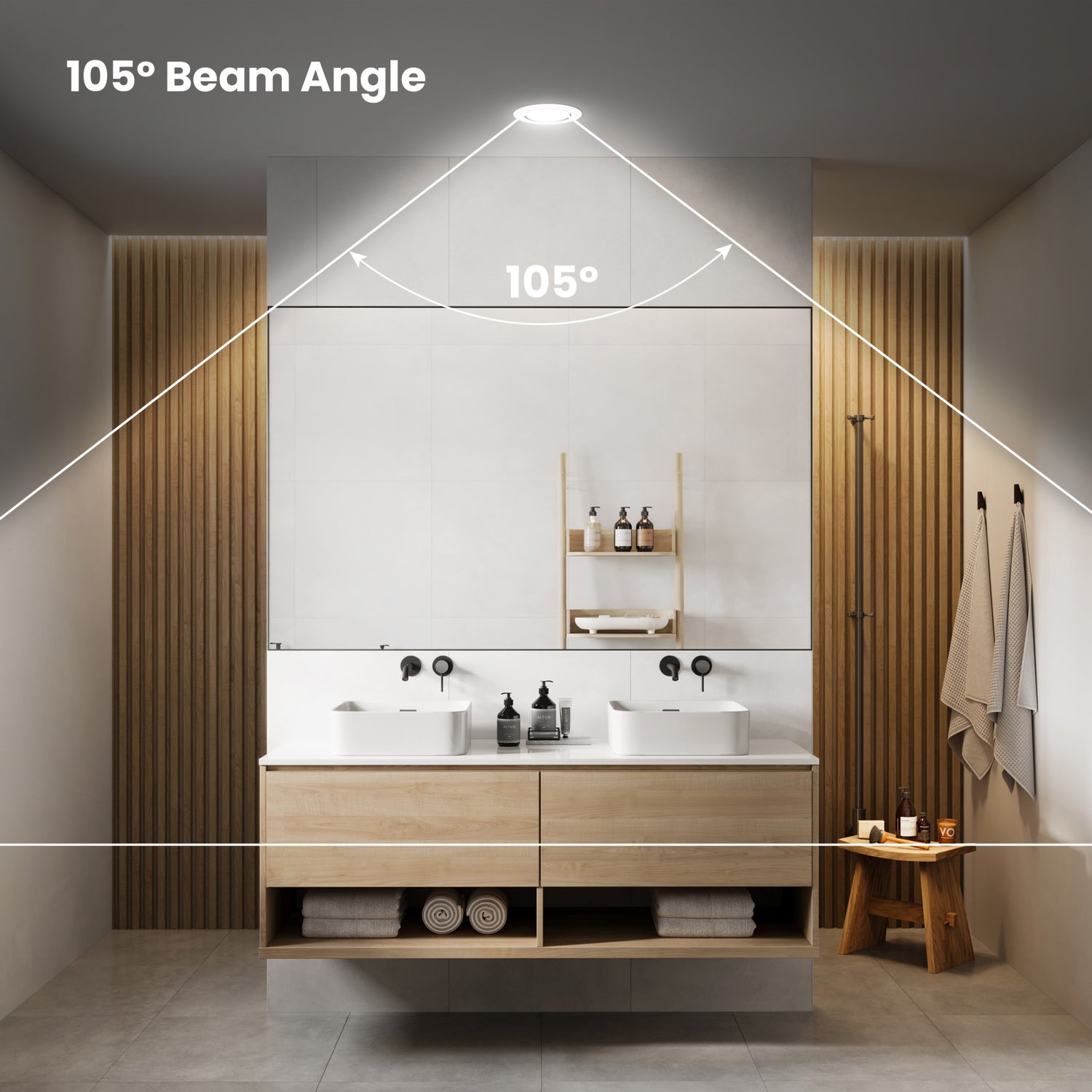 14W (100W Replacement) Daylight (5000K) E26 Base BR30 Dimmable LED