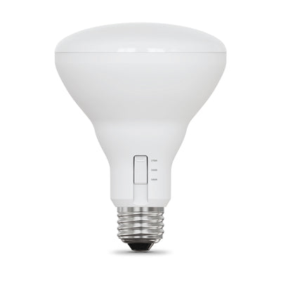 7.2W (65W Replacement) Adjustable White BR30 Dimmable Enhance Reflector LED Light Bulb (2-Pack)