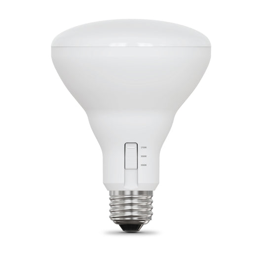 7.2W (65W Replacement) Adjustable White BR30 Dimmable LED (12-Pack)