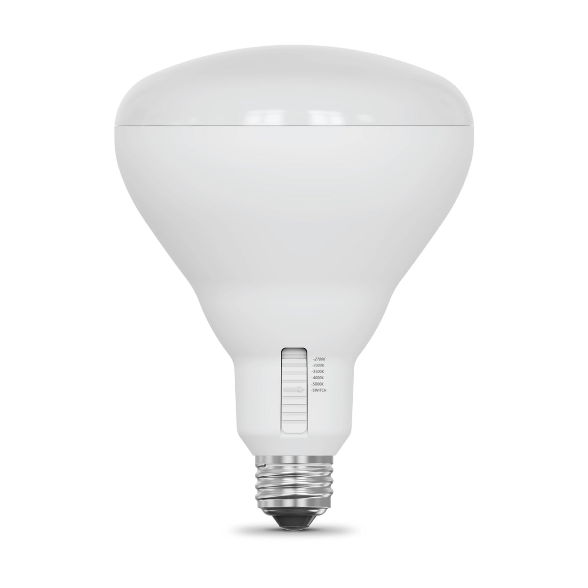 15.5W (100W Replacement) Adjustable White E26 Dimmable BR40 Enhance LED Bulb with Switch Mode (2-Pack)