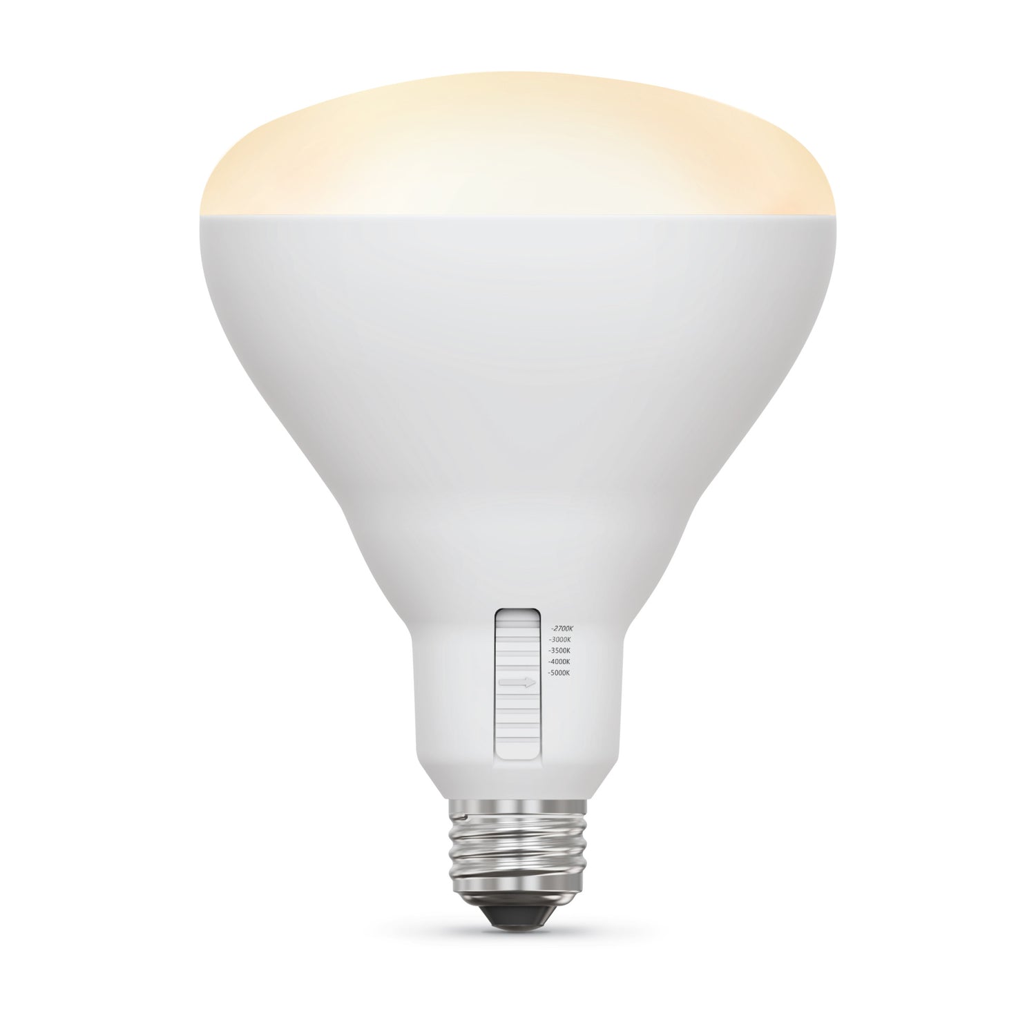 12.2W (85W Replacement) Adjustable White (5CCT) E26 Base Dimmable BR40 Shape LED Bulb