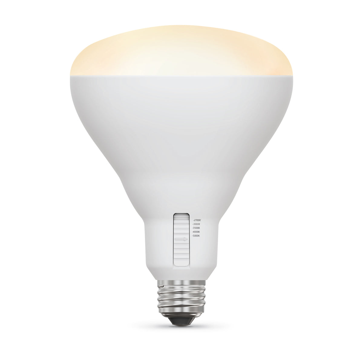 12.2W (85W Replacement) Adjustable White (5CCT) E26 Base Dimmable BR40 Shape LED Bulb