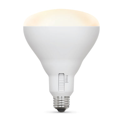 9.4W (65W Replacement) Adjustable White (5CCT) Dimmable BR40 Shape LED Bulb with Switch Mode (2-Pack)