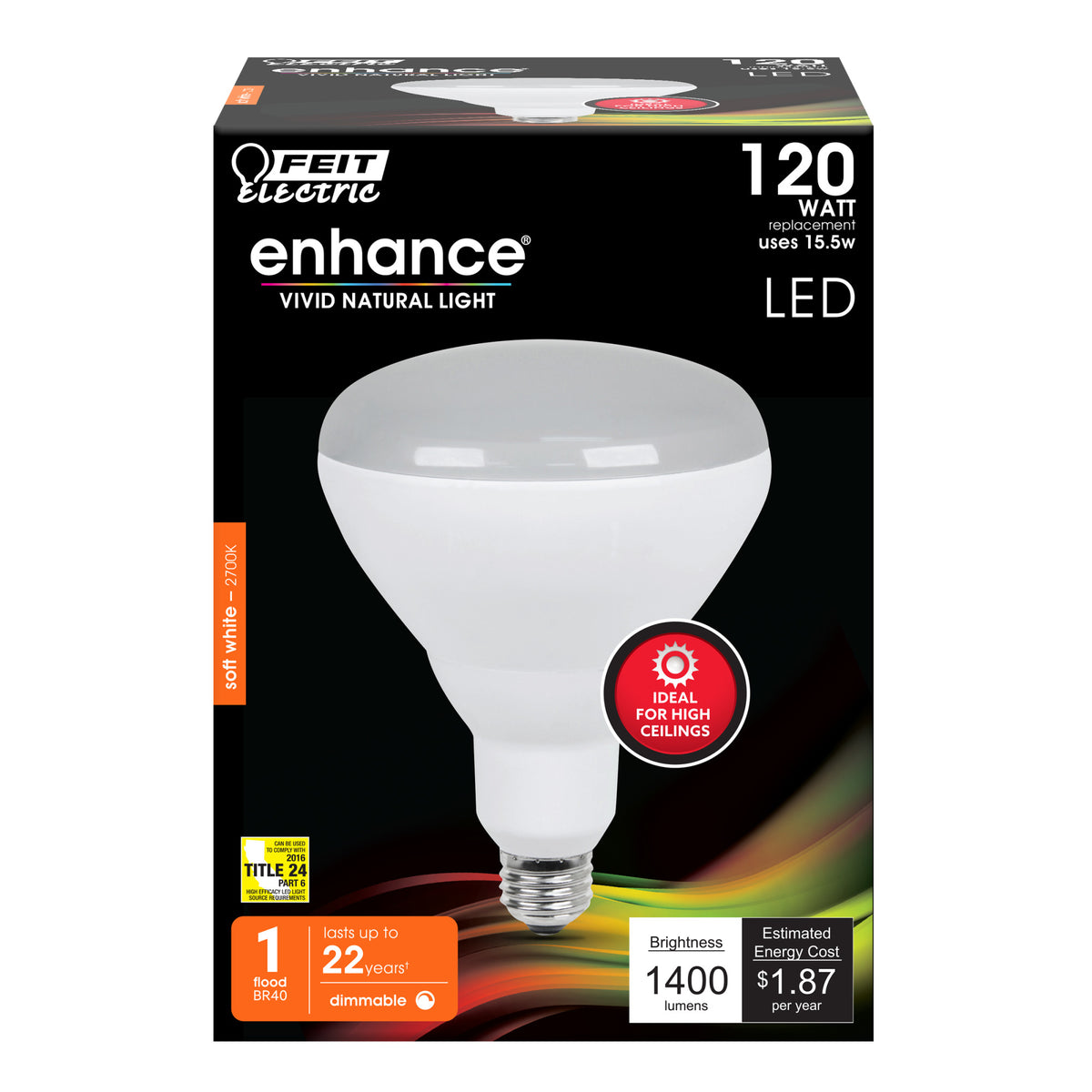 120W Replacement BR40 Dimmable Enhance Reflector LED