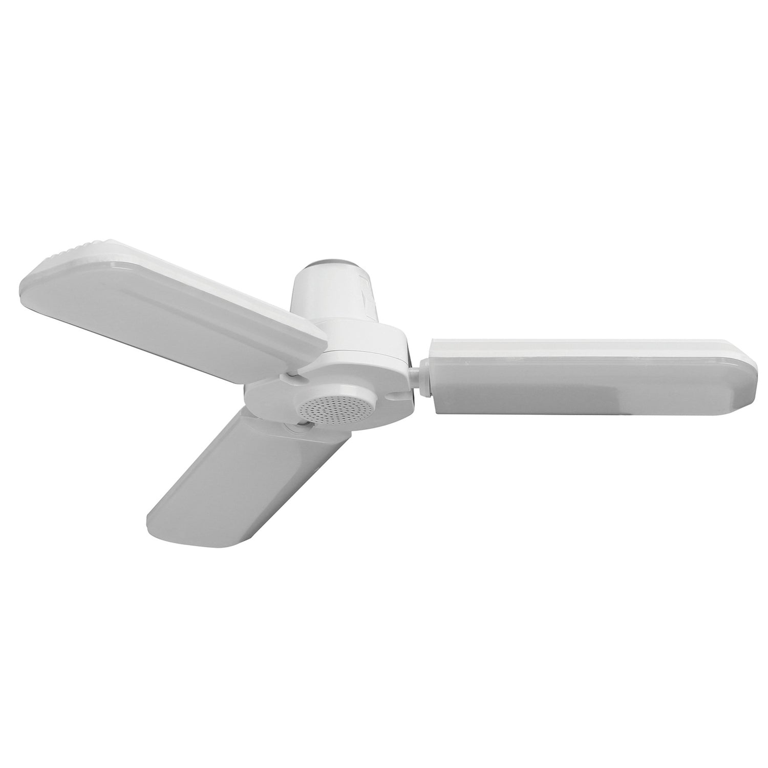 35W (300W Equivalent) Selectable White E26 Replacement LED Motion Activated Multi-Directional Light + Speaker