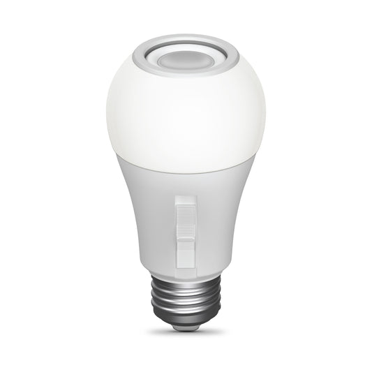 8.8W (60W Replacement) Selectable White Light Bulb with Speaker