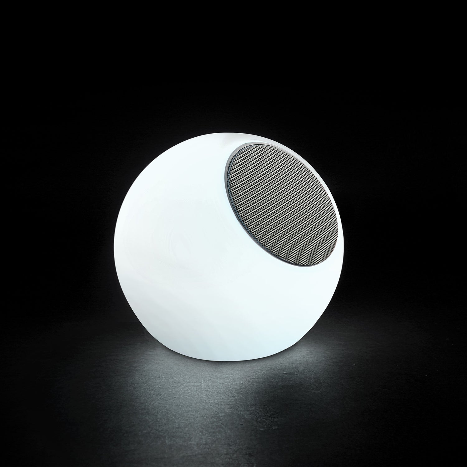 8 in. Rechargeable Color Changing LED Orb with Bluetooth Speaker