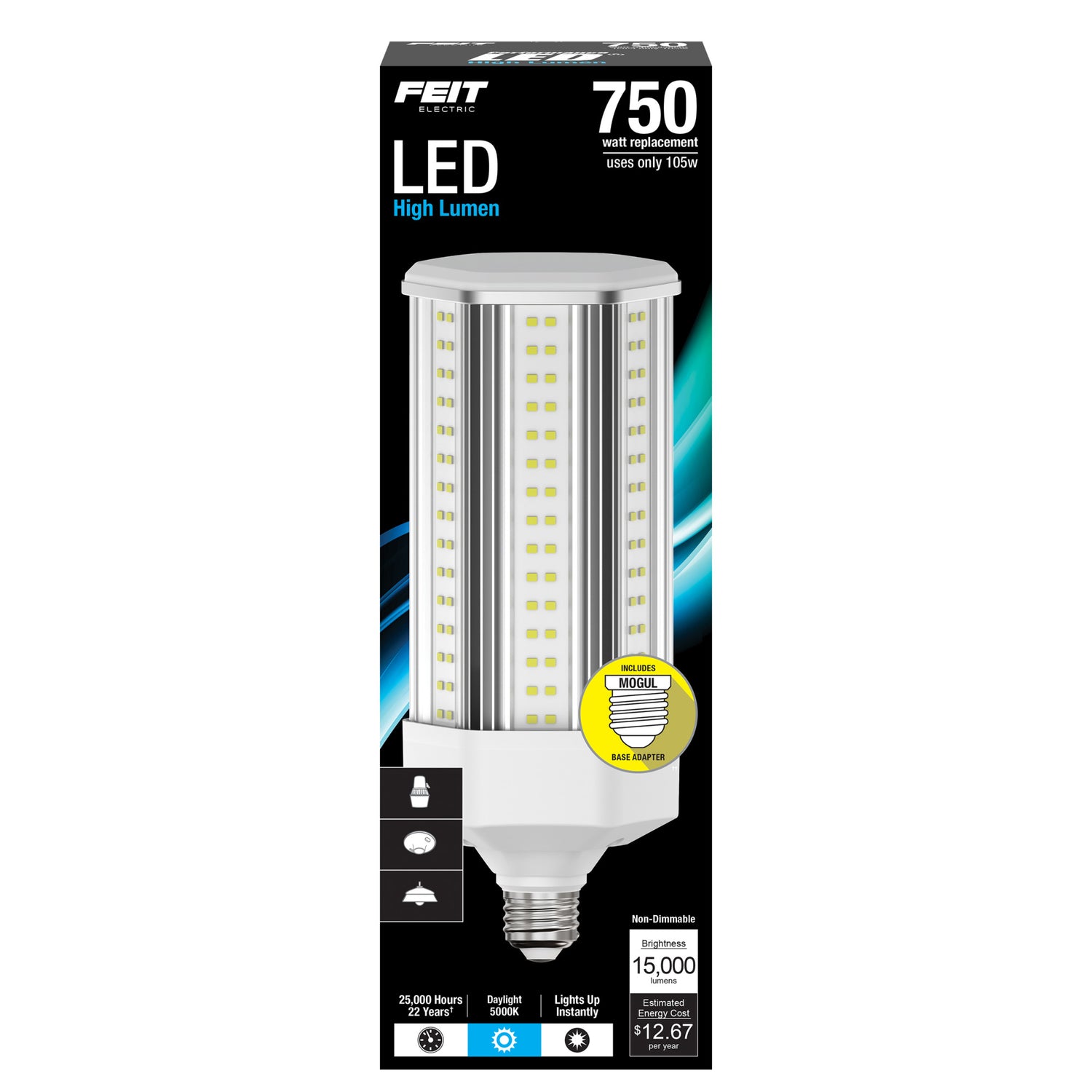 15,000 Lumens Daylight LED Yard Light