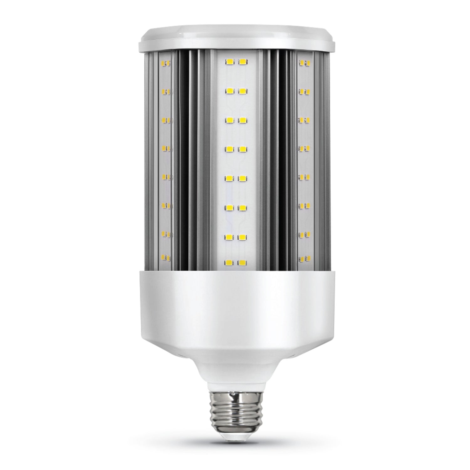 65W (400W Replacement) Daylight (5000K) Corn Cob E26 Base with E39 Mogul Adapter High Lumen HID Utility LED Light Bulb